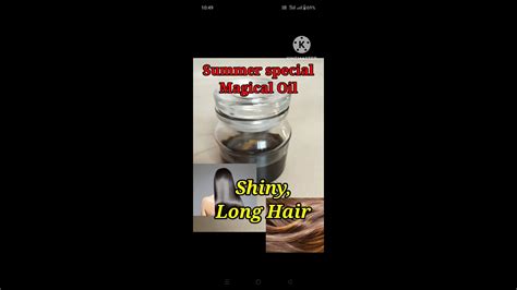 Summer Hair Care Routine Hair Oil For Long Strong Thick And Shiny Hair Stop Hair Fall