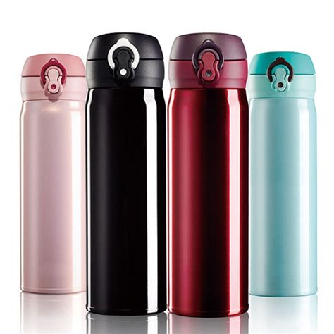 Ml Thermos Mug Insulated Thermocup Travel Business Cups Stainless