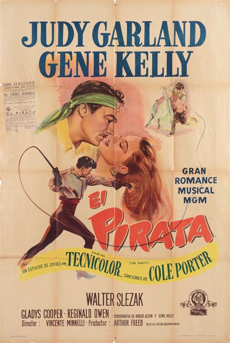 The Pirate Original 1948 Argentine Movie Poster - Posteritati Movie ...