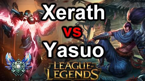 League Of Legends Xerath Vs Yasuo Mid Diamond Gameplay Season 5 Youtube