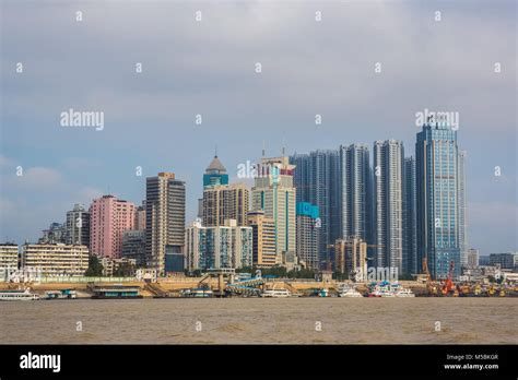 China, Wuhan City, Hankou Skyline,Yangzi river Stock Photo - Alamy