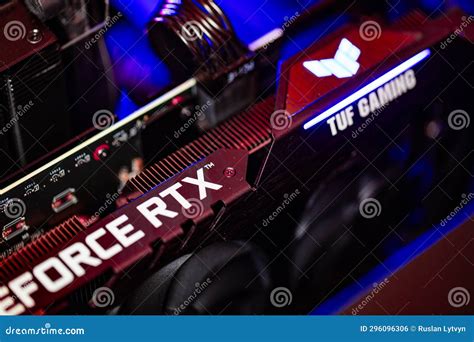 ASUS TUF Gaming Graphics Card GeForce RTX 3060 Editorial Photo - Image ...