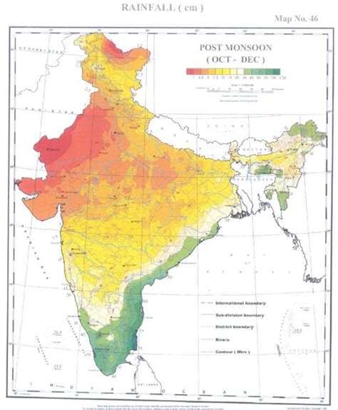 Indian Climate: Retreating Monsoon Season (North East Monsoons) - PMF IAS