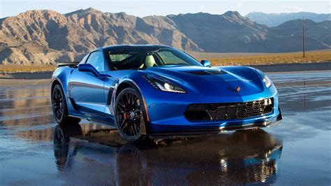 2014 Chevrolet Corvette C7 Blau Supersportwagen 2560x1600 Hd