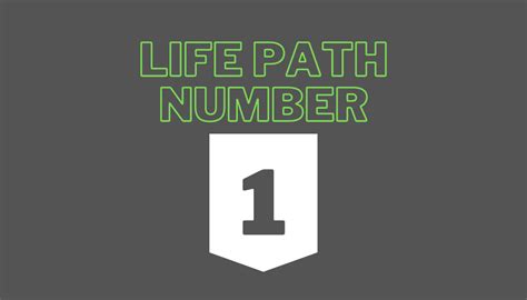 Life Path Number 1: Cutting-Edge Innovative - Life Path Number