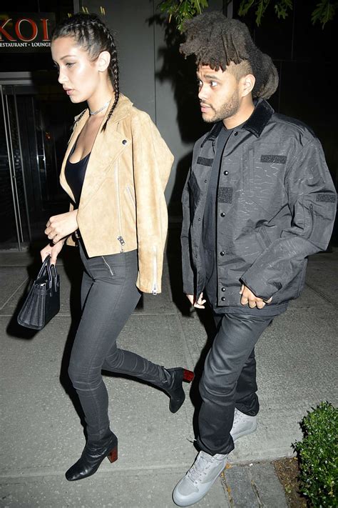 Bella Hadid and Abel Tesfaye Night out in NYC -12 | GotCeleb