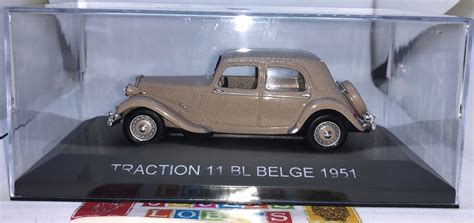 Citroen Traction Bl Belge Beige Boite Gon Alves Lobo