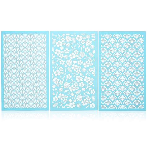 Sheets Silk Screen Stencil Polymer Clay Stencils Clay Crafting