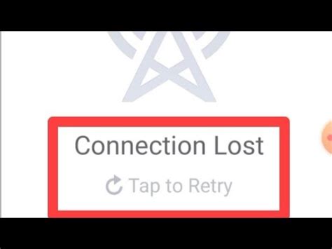 How To Fix Connection Lost Tap To Retry Problem Solve In Facebook