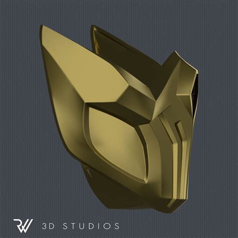 Mk Scorpion Mask V Stl File D Model D Printable Cgtrader