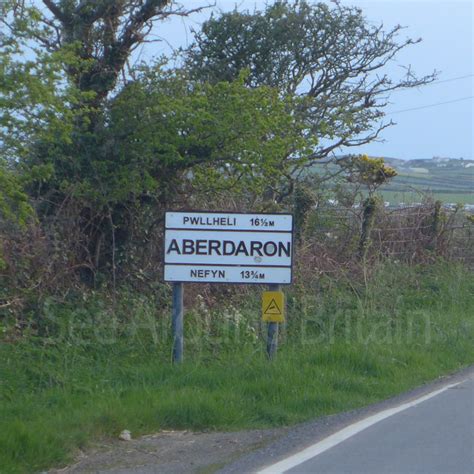 Aberdaron Village And Beach Gwynedd See Around Britain