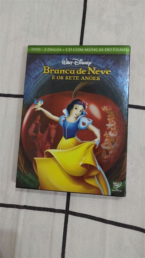 Branca De Neve E Os Sete An Es Disney Dvd Triplo Filme E S Rie