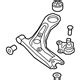 54500 D3000 Genuine Hyundai Arm Complete Front Lower LH