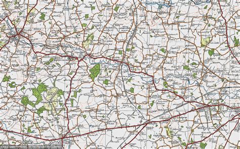 Historic Ordnance Survey Map of Swan Street, 1921