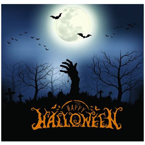 Halloween: Zombie Hand Graveyard Alumigraphic - Outdoor Graphic ...