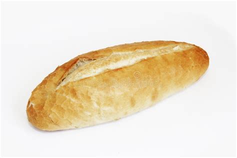 Fresh Loaf Of Yeast Bread On A White Background Stock Photo Image Of