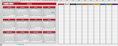 Calendar Year Excel Formula | Calendar Printables Free Templates