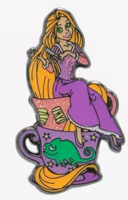 Hot Topic Disney Princess Tea Blind Box Rapunzel Pin