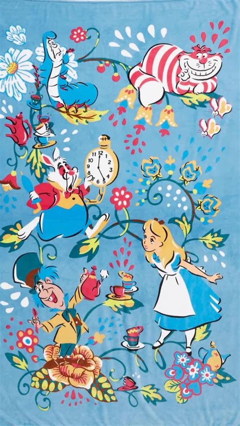 Pin By David Hartanto On Blue In Disney Wallpaper Alice In