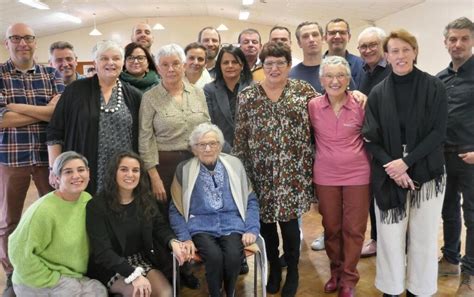 Saint Maurice Étusson Berthe Decron a fêté ses 100 ans Cholet