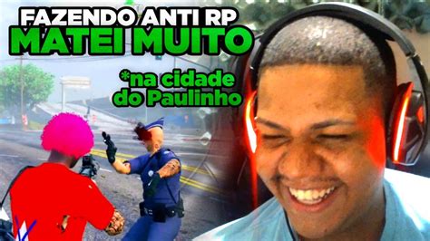 Gago Fazendo Anti Rp Na Cidade Do Paulinho O Loko Parte Youtube