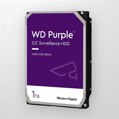 HDD WD Purple 1TB, 3.5“, SATA - HIKVISION.BG