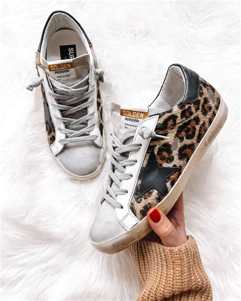 Fashion Jackson Golden Goose Superstar Leopard Sneakers Golden Goose