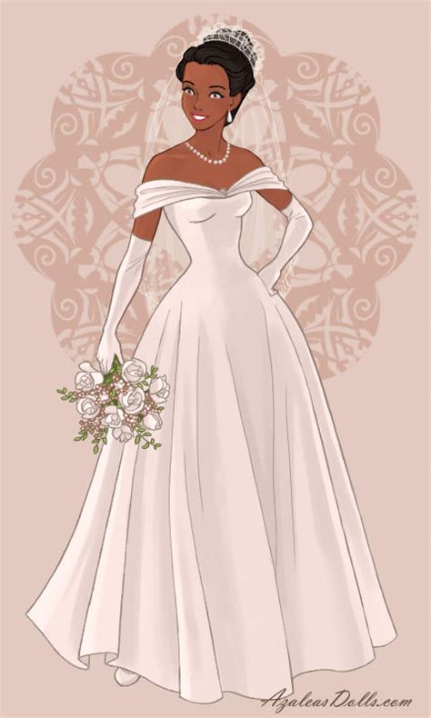 Michelle Obama Wedding Dress by colormeroyal on DeviantArt