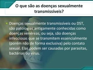 Doen As Sexualmente Transmissiveis Por Eduarda Minassa Gobbi Ppt