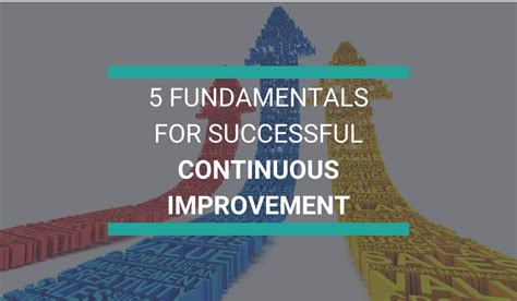 5 Fundamentals For Successful Continuous Improvement