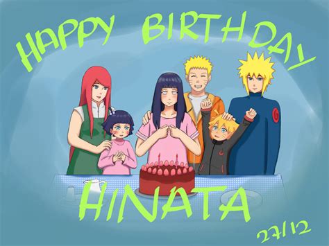 Happy Birthday Hinata By Xrename39x On Deviantart