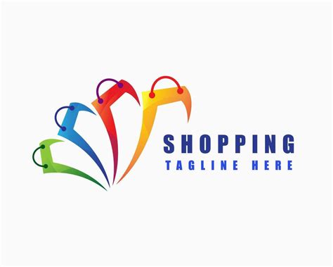 Shopping Logo Paper Bag Logo Design Template 31736807 Vector Art At