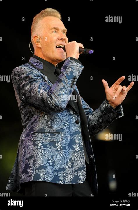 Martin Fry the lead singer of 80s Band ABC performing at Flashback ...