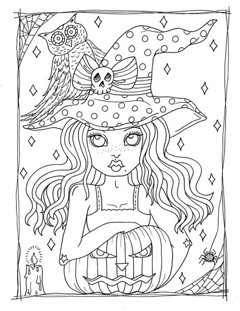 Witch Coloring Pages Printable