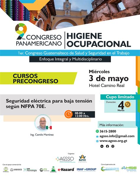 9o Congreso Higiene Ocupacional Buró De Convenciones De Guatemala