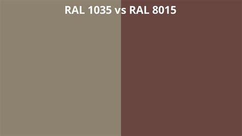 Ral 1035 Vs 8015 Ral Colour Chart Uk