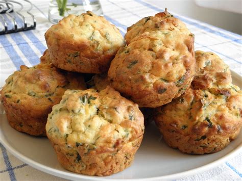 Herb Muffins With Smoked Cheese Smoked Cheese Baking Food