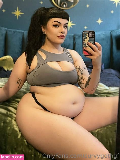 Curvygothgf Nude Leaked Onlyfans Photo Fapello