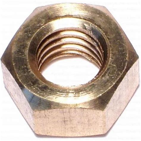 Hexagonal Brass Hex Nut Size Upto 1 2 Inches For Hardware Fitting At