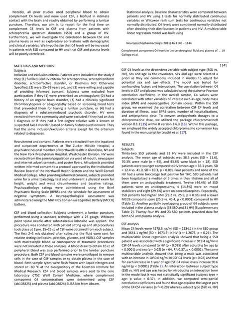 Complement Component C4 Levels Pdf