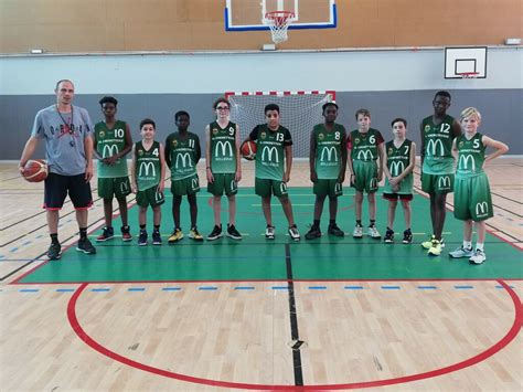 Equipe Benjamins A L Cremetterie Basket Saint Herbain