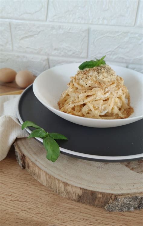 Spaghetti Cacio E Uova Pasticciando Con Lu