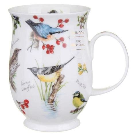 Dunoon Dawn Song Nuthatch Suffolk Shape Mug Great British Brands USA