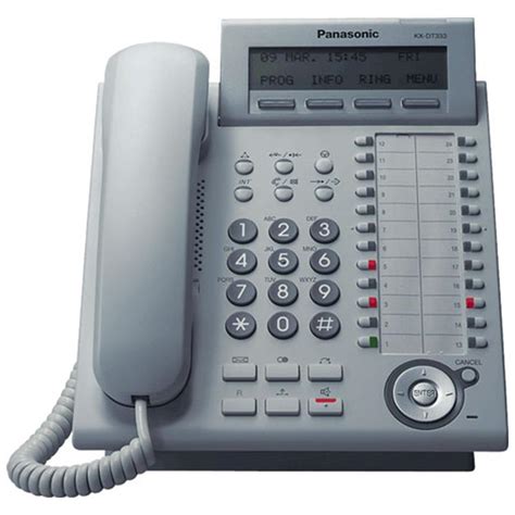 تلفن سانترال پاناسونیک مدل KX-DT333 | Panasonic KX-DT333 Digital phone ...