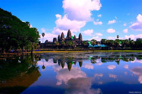 Angkor Wat Cambodjaanse Tempel Der Tempels Traveljunks