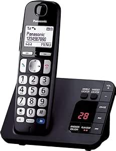 Panasonic Kx Tge Big Button Dect Cordless Telephone With Nuisance