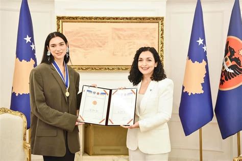 Dua Lipa Named Honorary Ambassador Of Kosovo