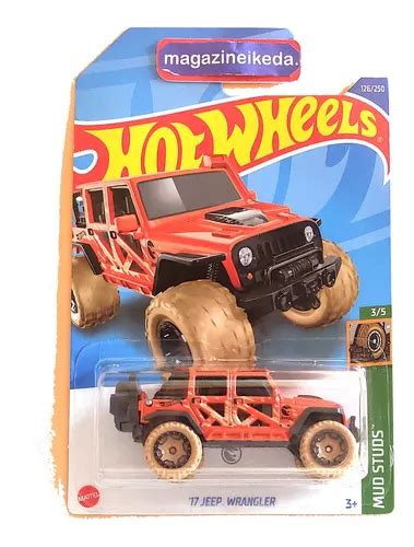 Carro Hot Wheels Raro Th Jeep Wrangler Hcy Laranja C