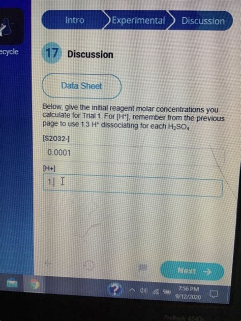 Intro Experimental Discussion Ź ecycle 17 Discussion Chegg