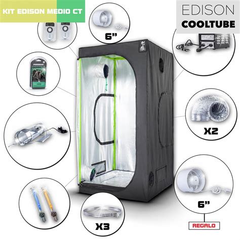 Kit Cultivo Indoor Cool Tube 100 400W Medio